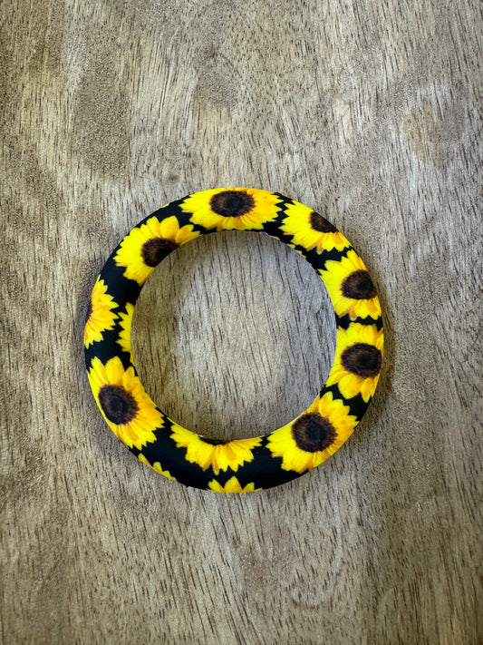 Sunflower - 65mm Silicone Ring