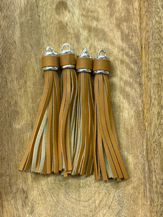 Large Caramel Tassel - 4"