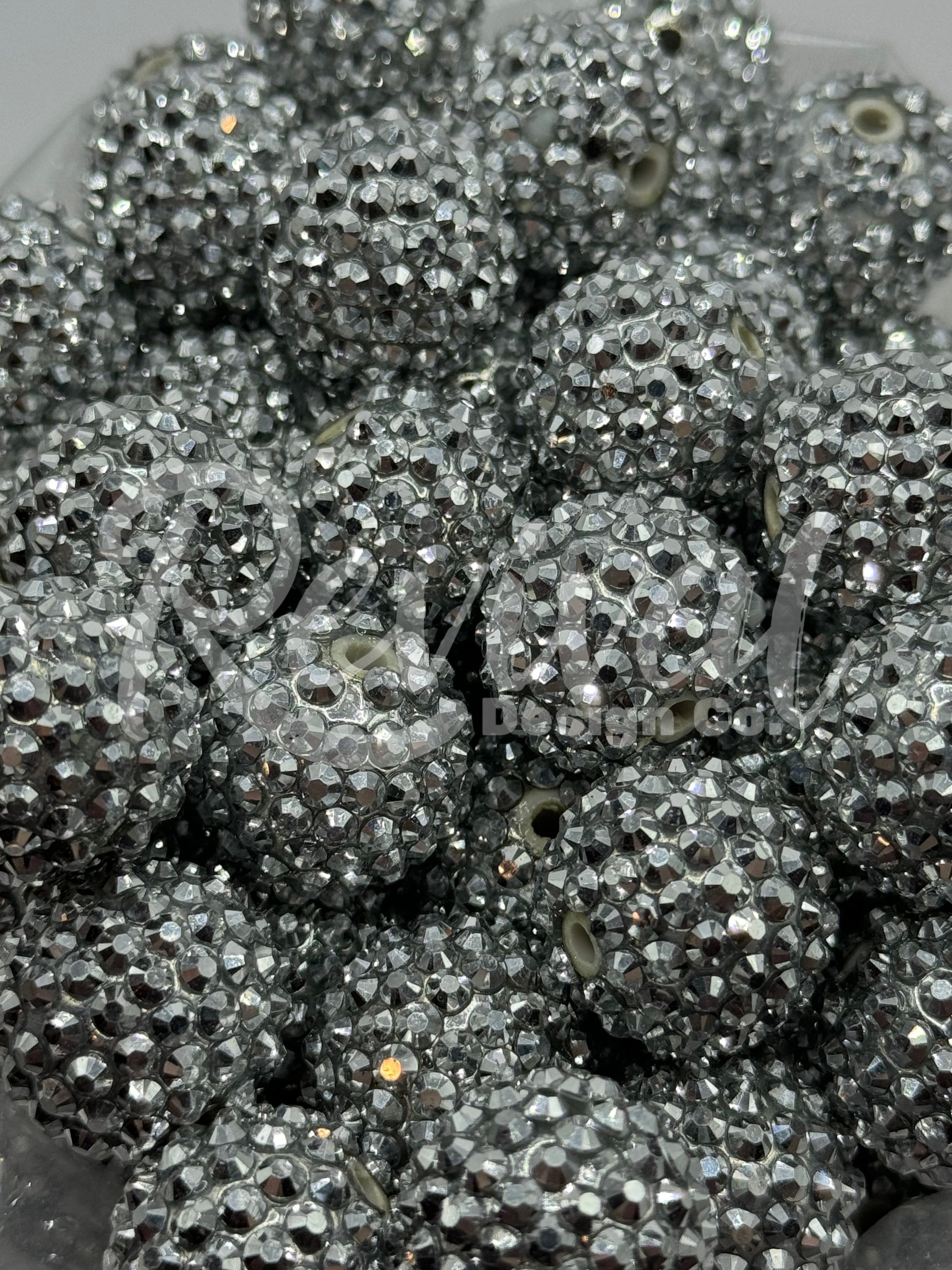 20mm Rhinestone - Silver – Revival Design Co.