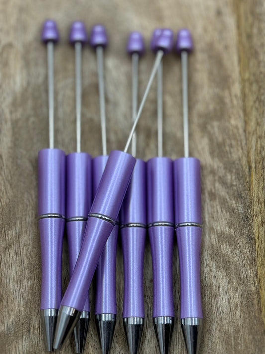 Lilac Petal - Beadable Pen Base