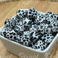 Cow Print - 14mm Silicone Hexagon