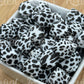 Cow Print - 14mm Silicone Hexagon