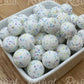 15mm Patterned Silicone Bead - Sprinkles