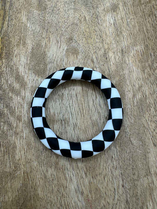 Checker - 65mm Silicone Ring