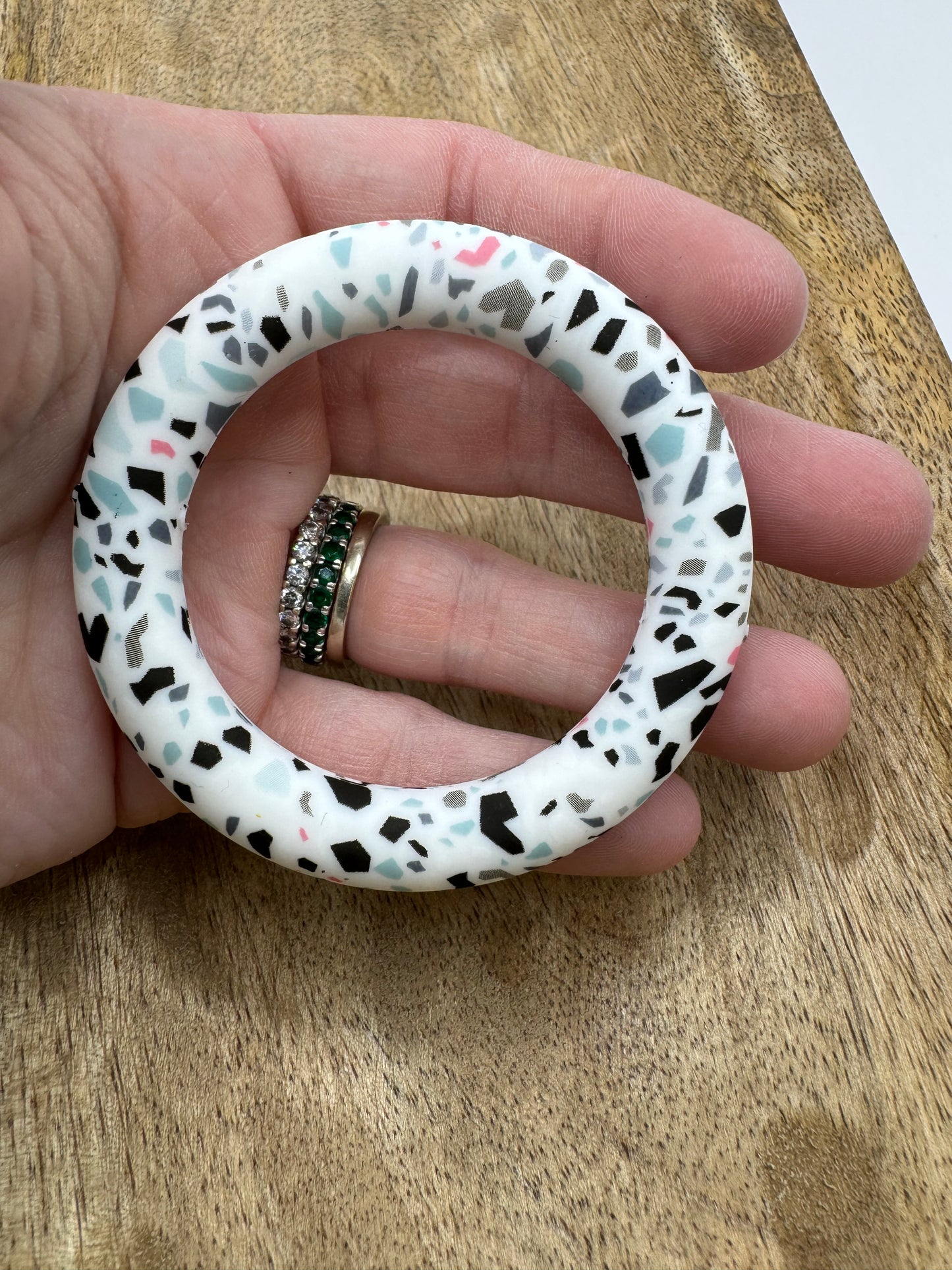 Terrazzo - 65mm Silicone Ring