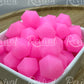 Pink Glow - 14mm Glow Hexagon Bead