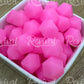 Pink Glow - 14mm Glow Hexagon Bead