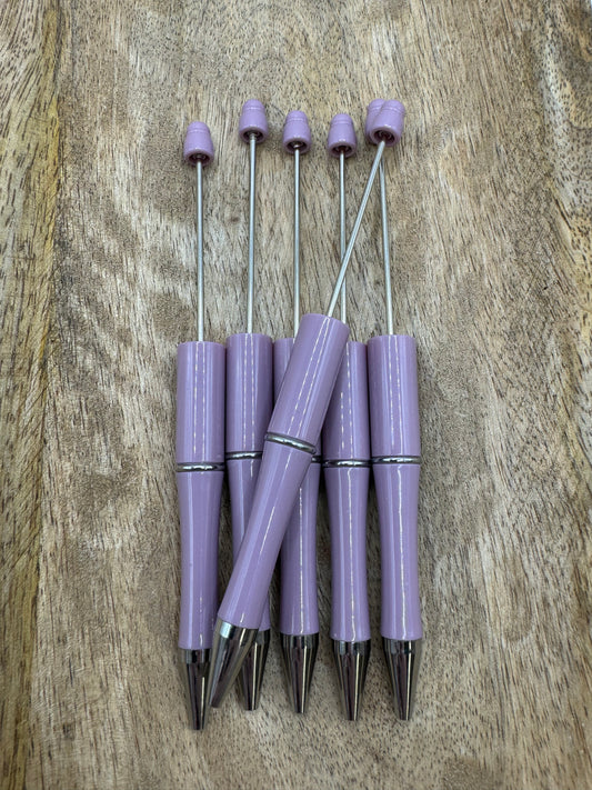 Mauve - Beadable Pen Base