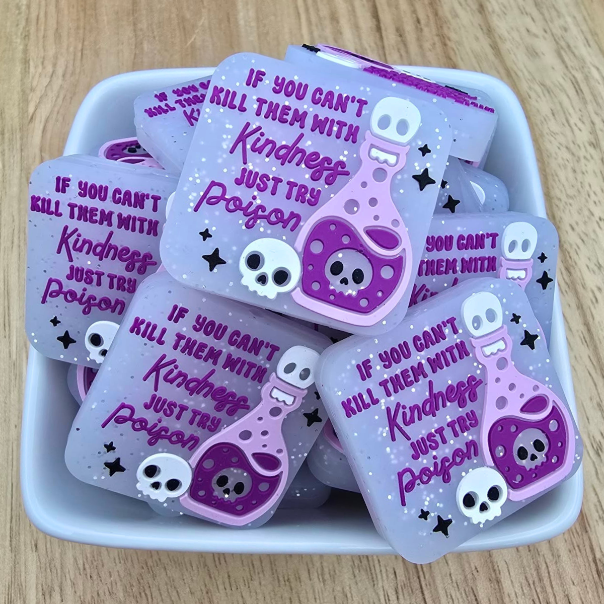 Poison - Silicone Focal Bead
