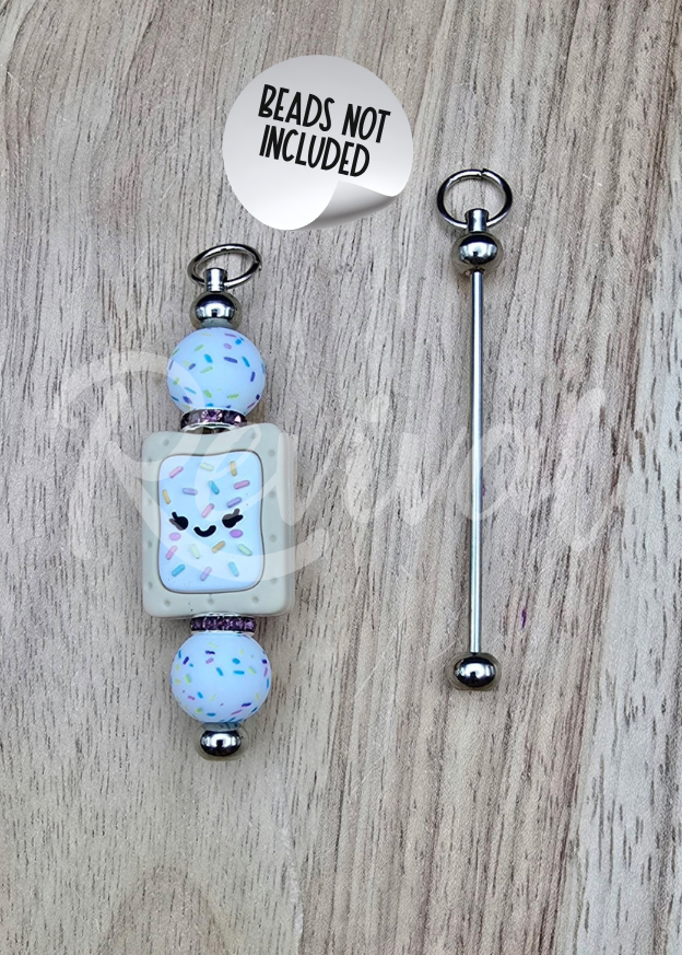 Beadable Bag Charm - Pole Bar