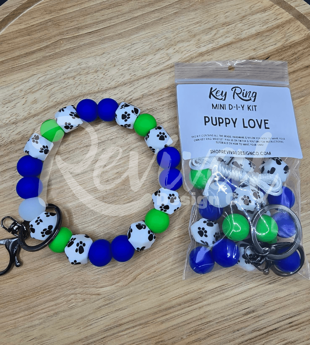 Mini DIY Wristlet Kit - Puppy Love