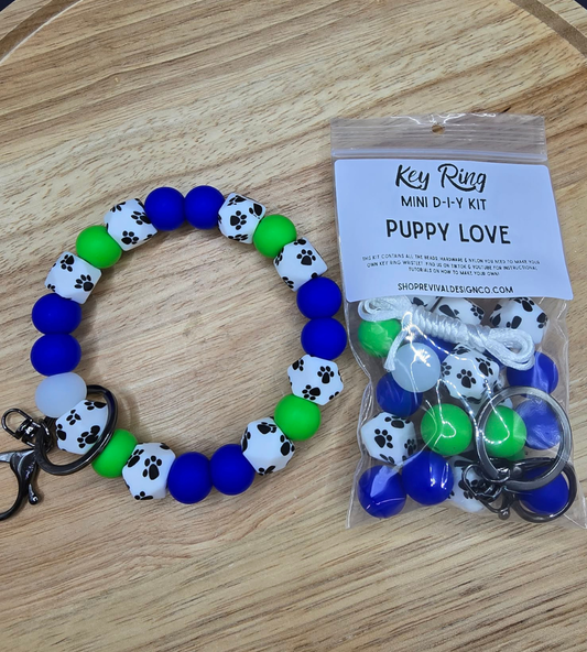 Mini DIY Wristlet Kit - Puppy Love