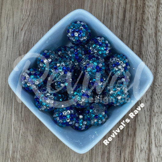 Revival's Rave - Rhinestone Beads (Pack of 25)