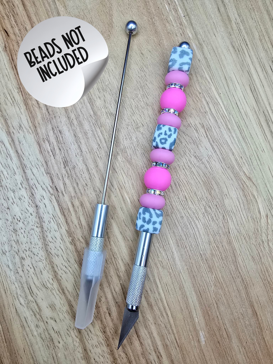 Beadable Craft Knife - Silver