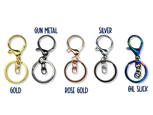 Key Ring Hardware (NEW COLOR ADDED)
