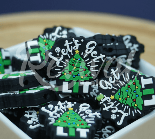 Let's Get Lit - Silicone Focal Bead