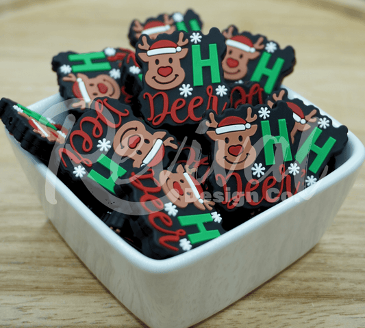 Oh Deer - Silicone Focal Bead