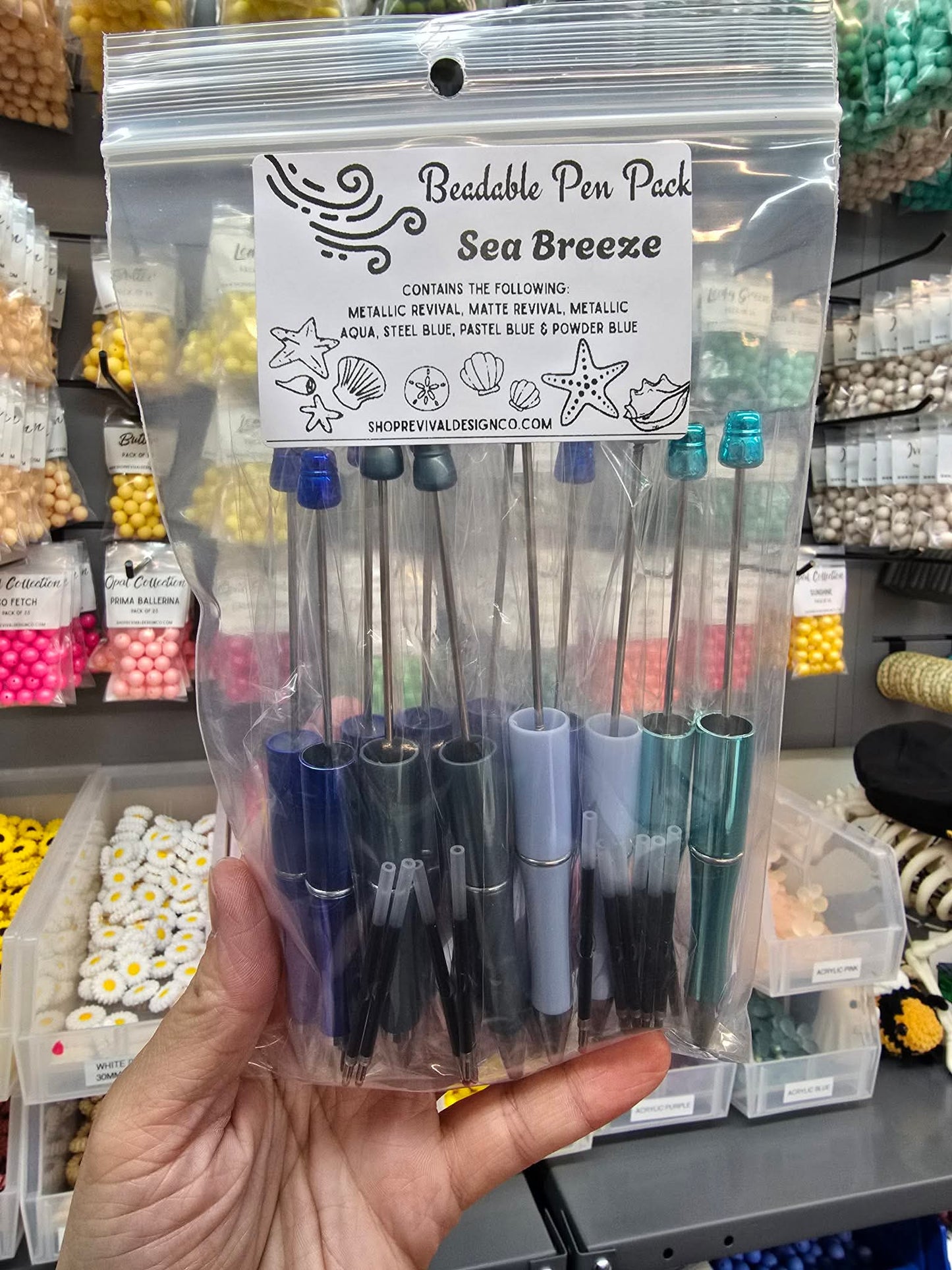 Dozen Pen Pack - Sea Breeze