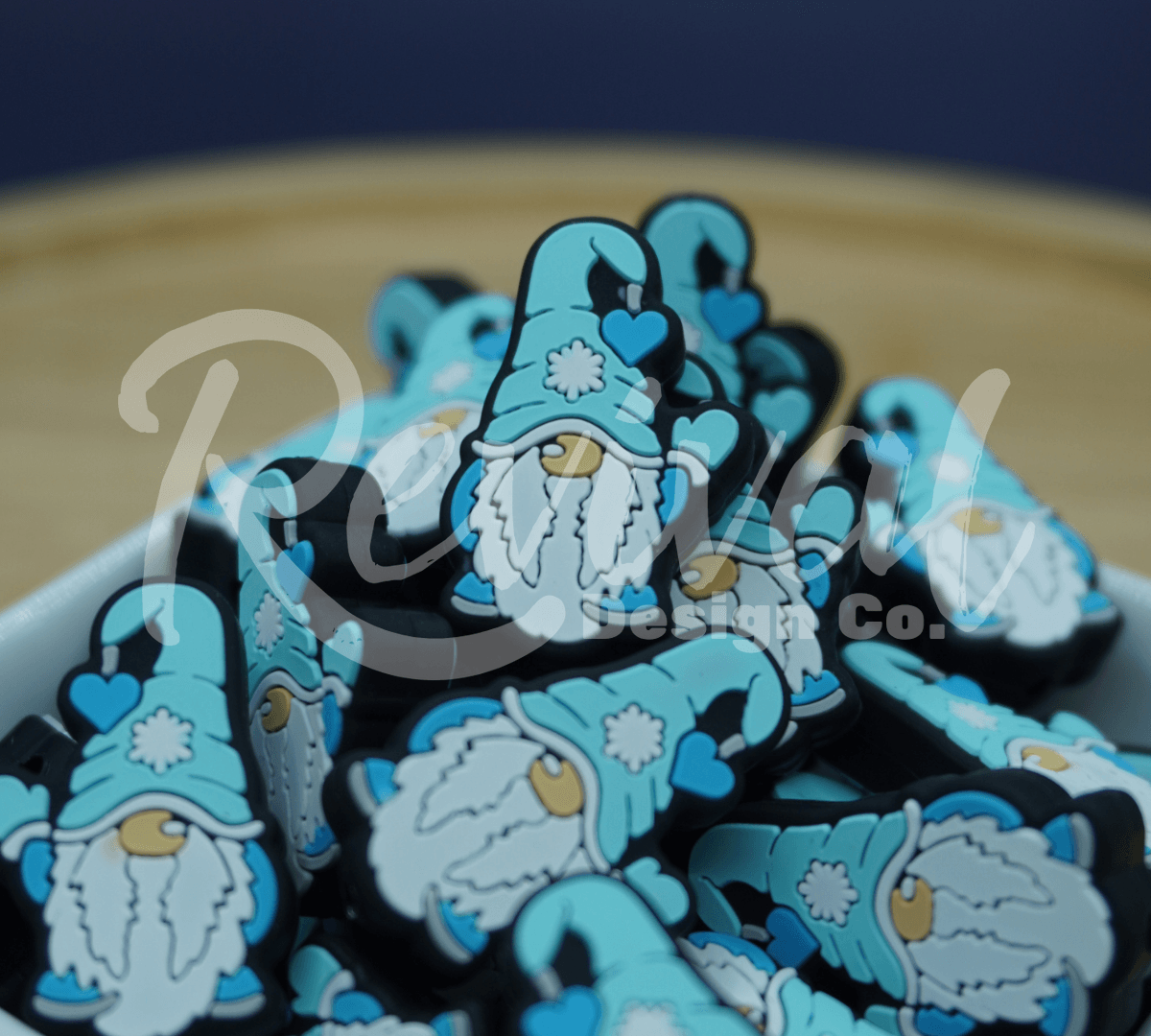 Winter Gnome - Silicone Focal Bead