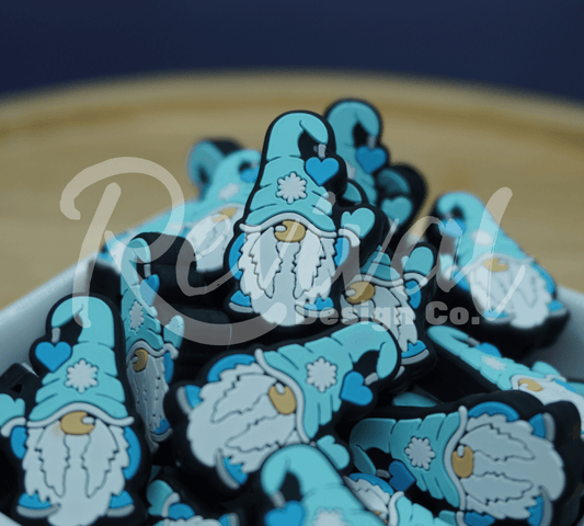 Winter Gnome - Silicone Focal Bead